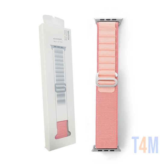 Bracelete de Smartwatch Alpine Loop 42/44/45/49mm Rosa